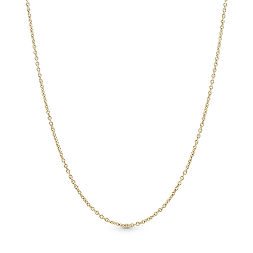 Collar de Cadena de Ancla Clásico Oro 14K