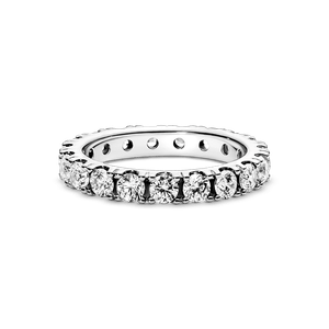 Anillo en Plata de Ley Eternity Brillante