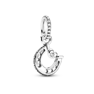 Charm Colgante de Herradura de Buena Suerte