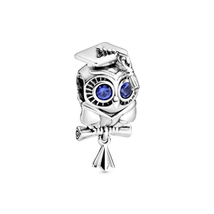 Charm de Graduación Búho Sabio