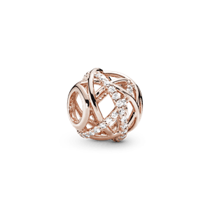 Charm Galaxia en Recubrimiento en Oro Rosa de 14K Recubrimiento en Oro Rosa de 14K