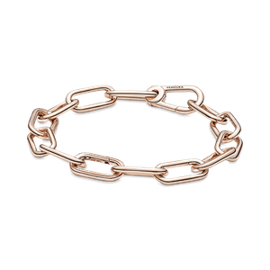 Brazalete de Cadena de Eslabones Pandora Me Recubrimiento en Oro Rosa de 14K