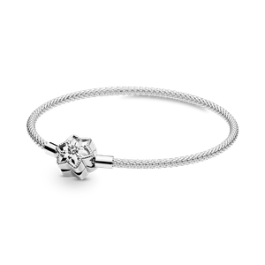 Pulsera de Malla Copo de Nieve Brillante de Pandora Moments Pandora Plata Esterlina