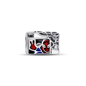 Charm Selfie de Cámara Spiderman de Marvel Pandora Plata Esterlina