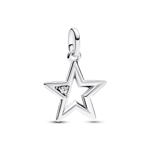 Charm Medallón Estrella Brillante Pandora ME