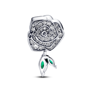 Charm Rosa Floreciendo Brillante