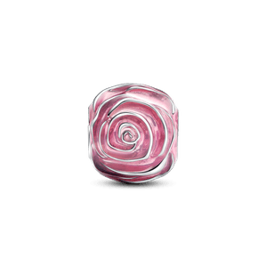Charm Rosa Rosa Floreciendo