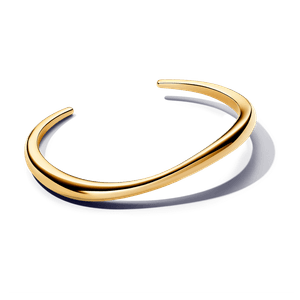 Brazalete Rígida Abierta Forma Orgánica
