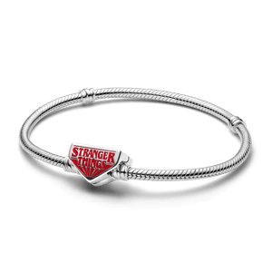 Brazalete Pandora Moments Cadena de Serpiente con Cierre de Stranger Things