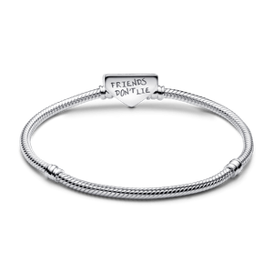 Brazalete Pandora Moments Cadena de Serpiente con Cierre de Stranger Things