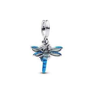 Charm Colgante Doble Libélula