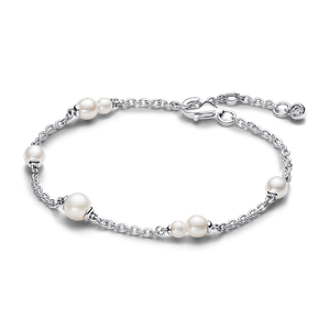 Brazalete de Cadena Estación Perlas Cultivadas de Agua Dulce Tratadas