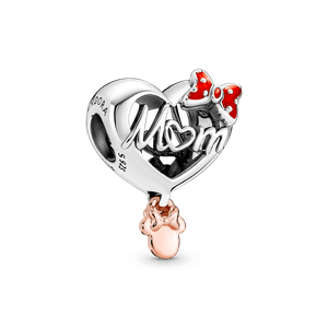 Charm Corazón de Mamá con Minnie Mouse de Disney