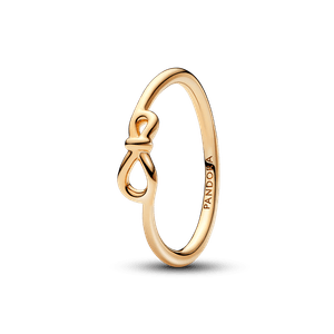 Anillo Nudo Infinito Oro