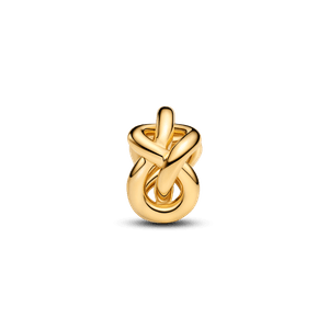 Charm Nudo Infinito Dorado