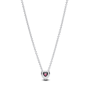 Collar Corazón en Relieve