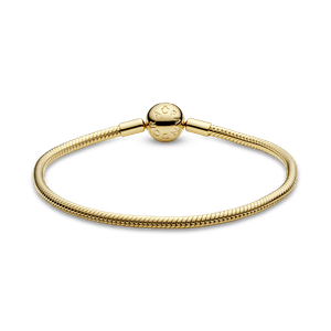 Brazalete Cadena de Serpiente Pandora Moments con Recubrimiento en Oro de 14K