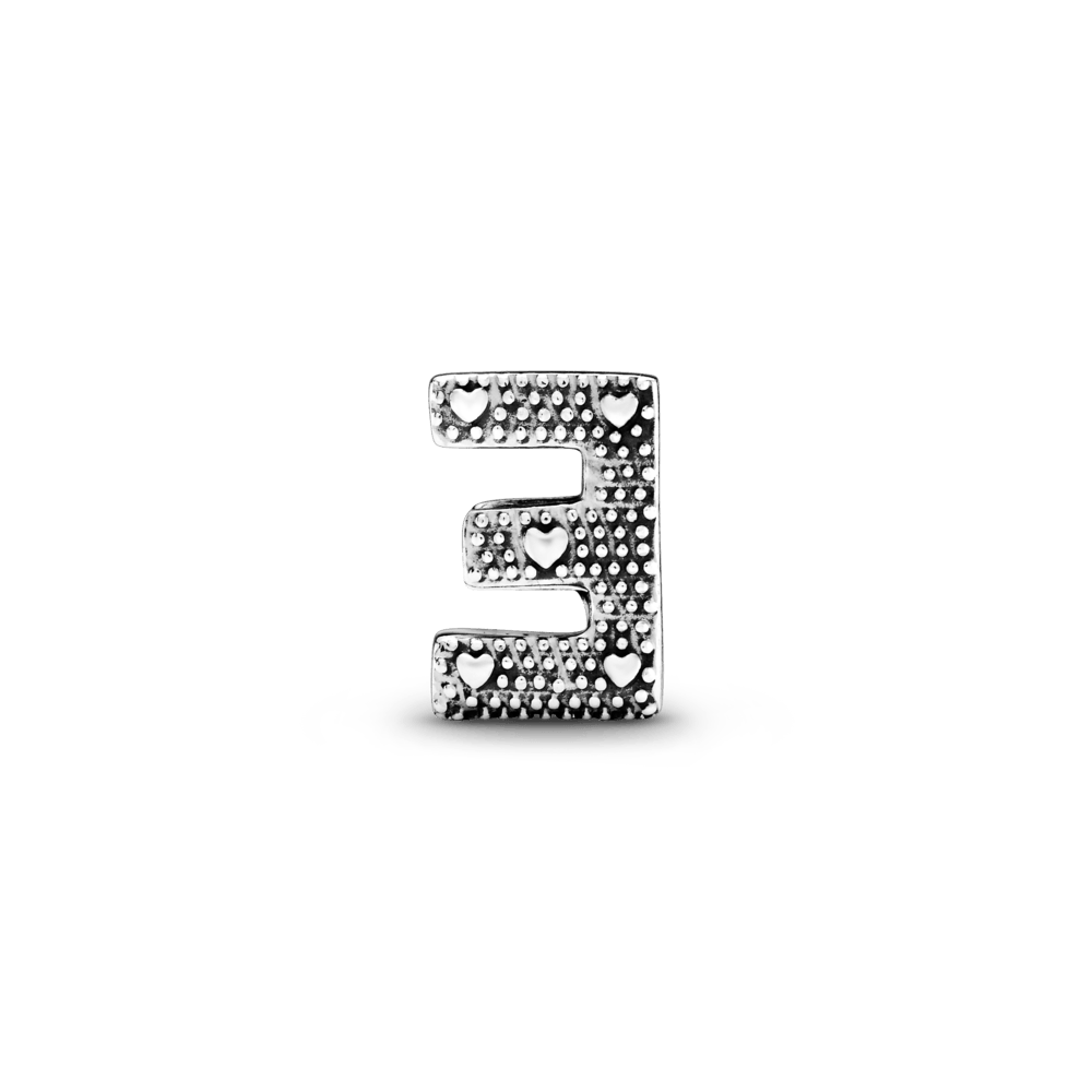 Charm del Alfabeto Letra E|Pandora - Pandora™ PA Joyería Oficial