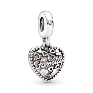 Charm Colgante El Amor Hace A Una Familia