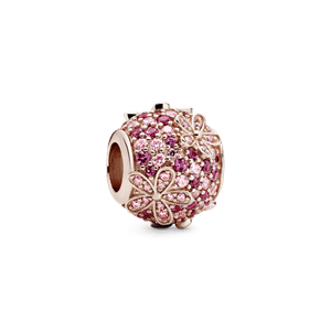 Charm Margarita de Pavé Rosa