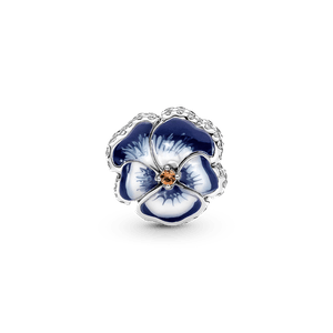 Charm Pensamiento Azul