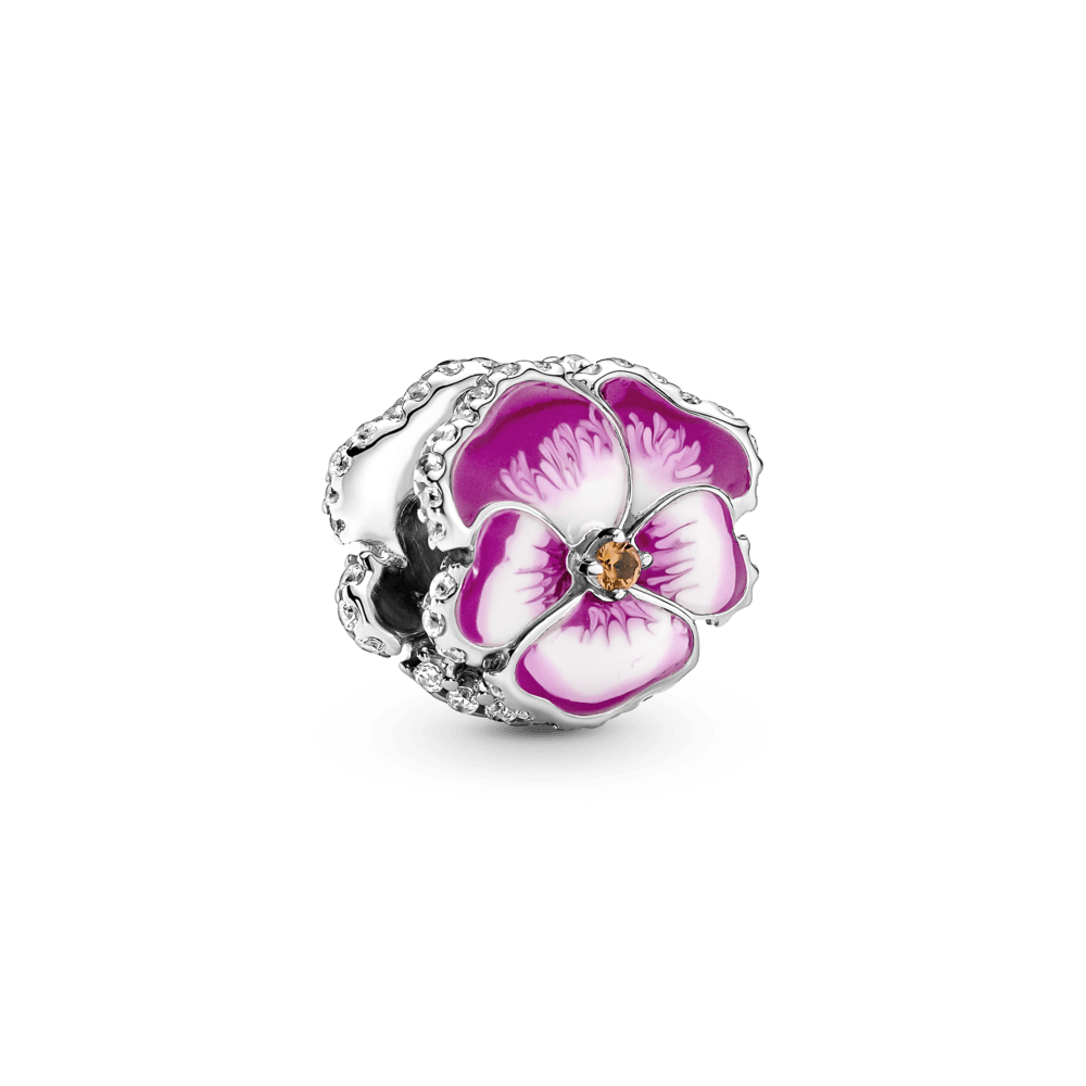 Charm Pensamiento Rosa|Pandora - Pandora™ PA Joyería Oficial