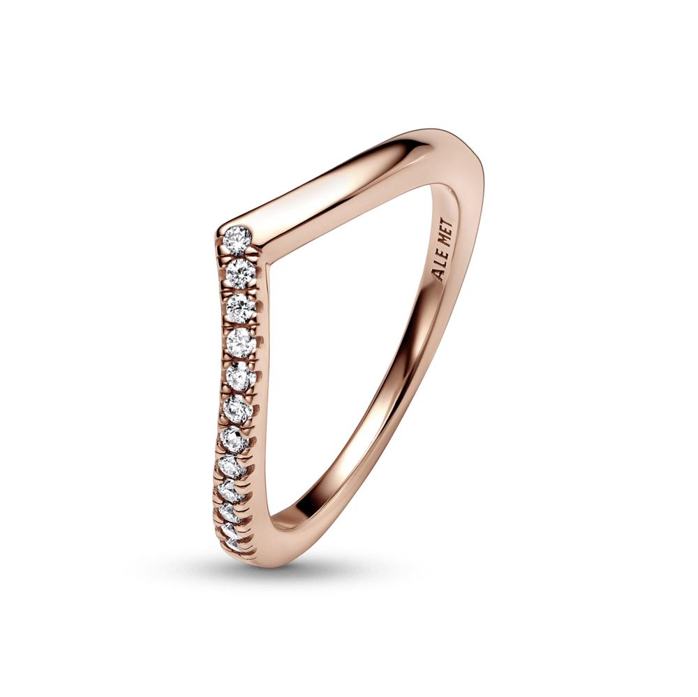 Anillo Deseo Brillante Pandora Timeless Recubrimiento en Oro Rosa de ...