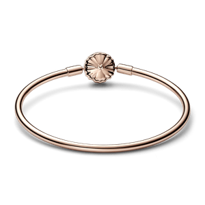 Brazalete Rígido con Broche Copo de Nieve Reluciente Pandora Moments