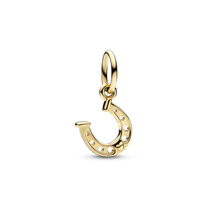 Charm Colgante Herradura de la Suerte Oro 14K