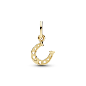 Charm Colgante Herradura de la Suerte Oro 14K