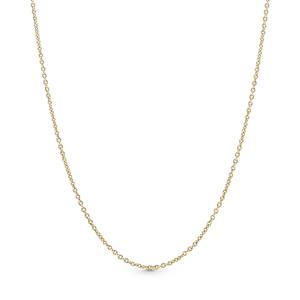 Collar de Cadena de Ancla Clásico Oro 14K