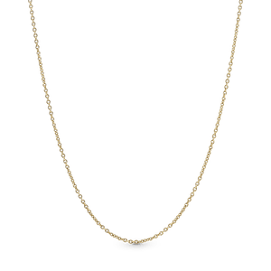 Collar de Cadena de Ancla Clásico Oro 14K