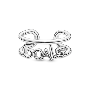 Anillo Abierto Metas de Pandora Me