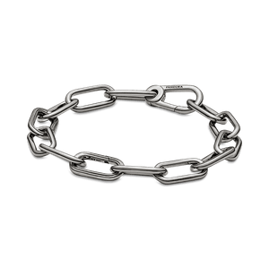 Brazalete de Cadena de Eslabones Pandora Me Gris Oscuro