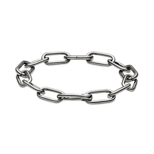 Brazalete de Cadena de Eslabones Pandora Me Gris Oscuro