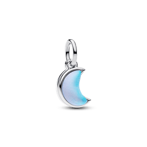 Charm Colgante doble Luna Creciente